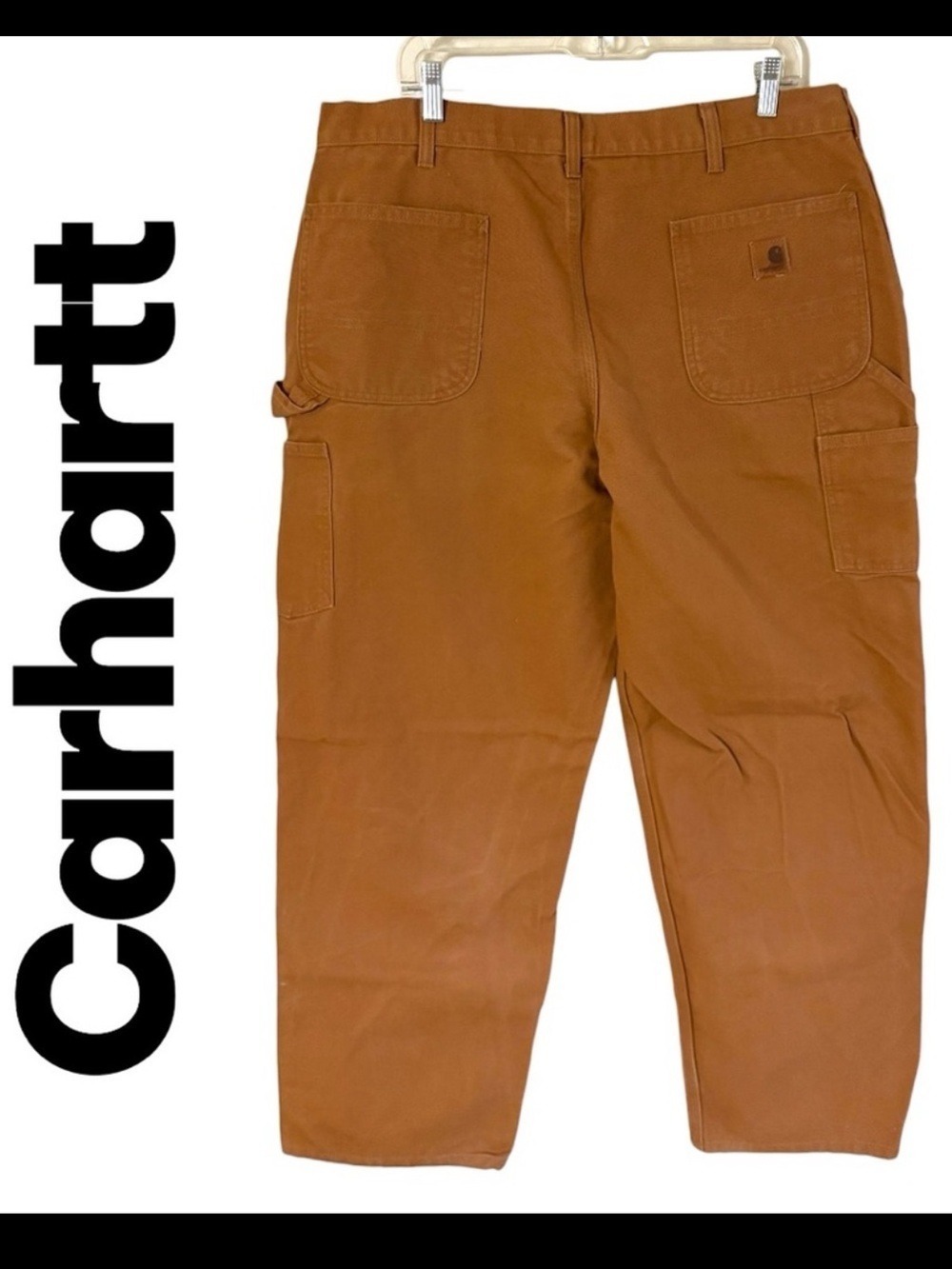 Carhartt Men's Dungaree Cargo Work Pants. Size 40x32 Like new! EUC!